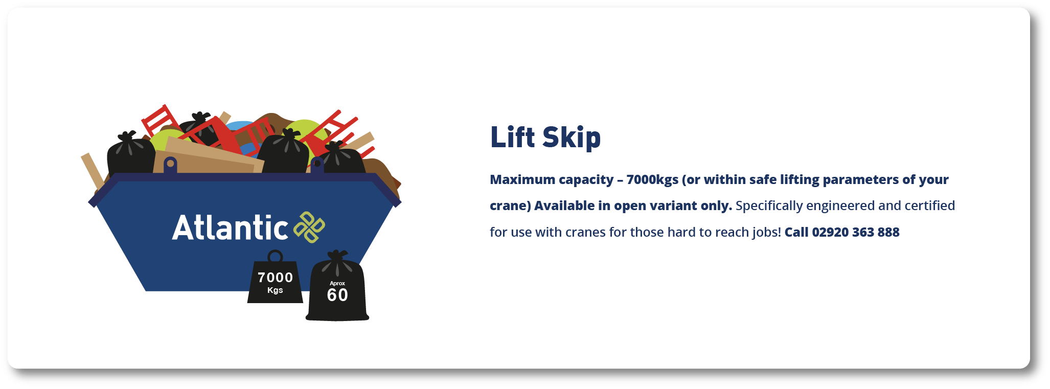 SKIP HIRE Atlantic Recycling Skip Hire Cardiff