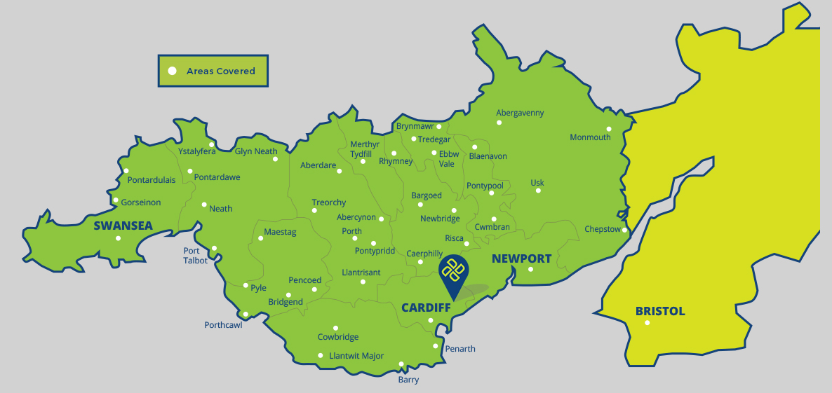 Atlantic Recycling Areas Covered Map